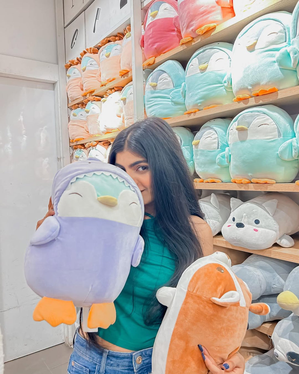 Hoodie Penguin Soft Toy (35cm)