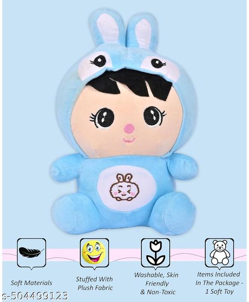 Super Soft Child Rabbit Stuffed Animal (45cm) Snuggle Berryy